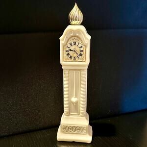 Avon Fragrance Hours Grandfather Clock Vintage Bottle Empty